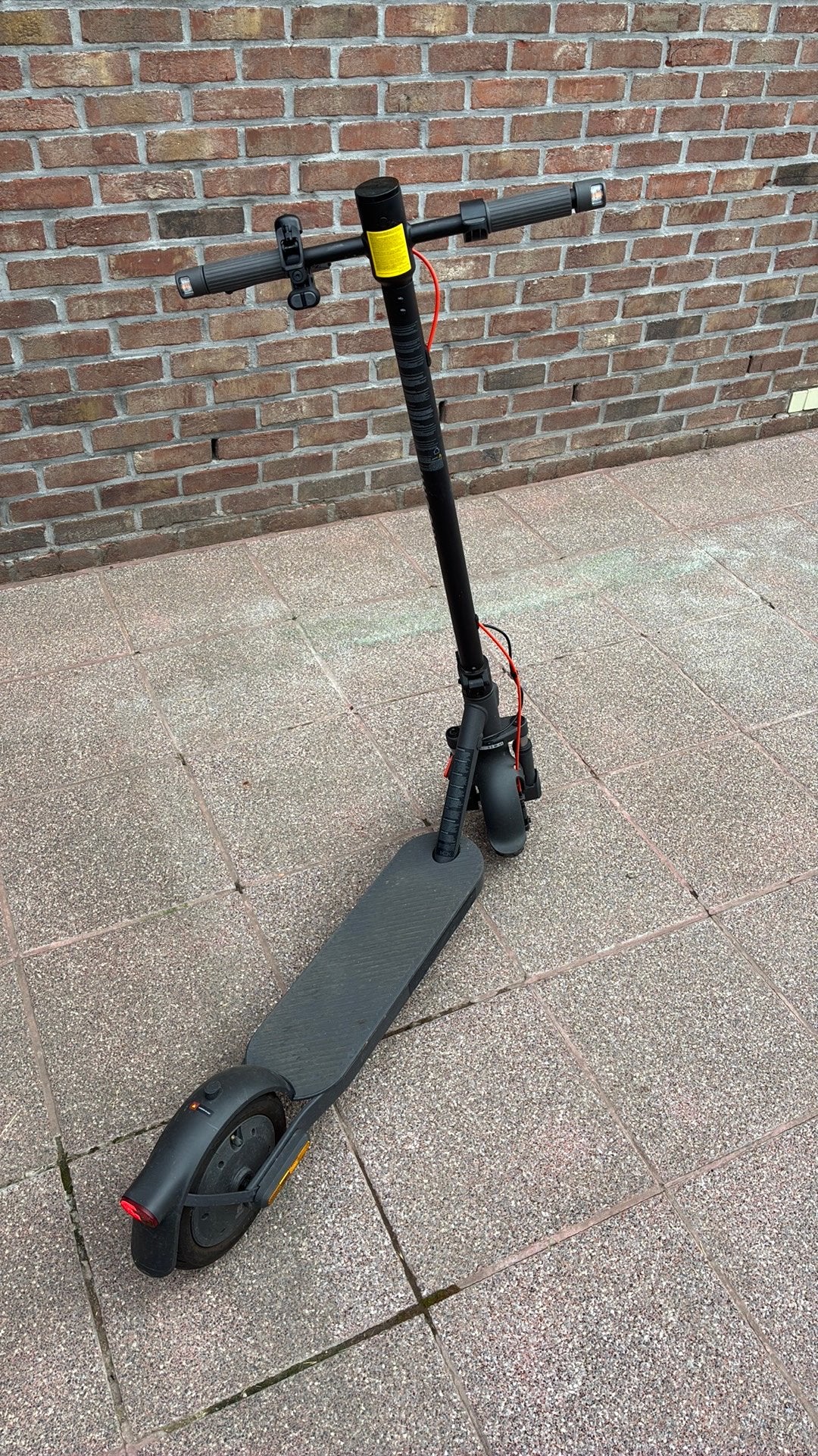 Trottinette électrique xiaomi noir, Enlèvement, Comme neuf