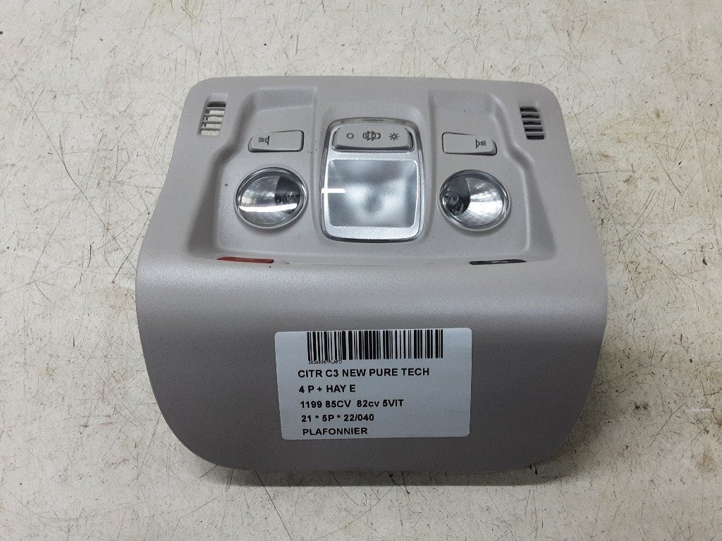 BINNENVERLICHTING Citroën C3 (SX / SW) (01-2016/-), Gebruikt, Citroën