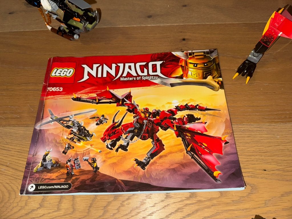 Lego Ninjago 70653 Firstbourne, Gebruikt, Lego, Ophalen of Verzenden, Inclusief instructies