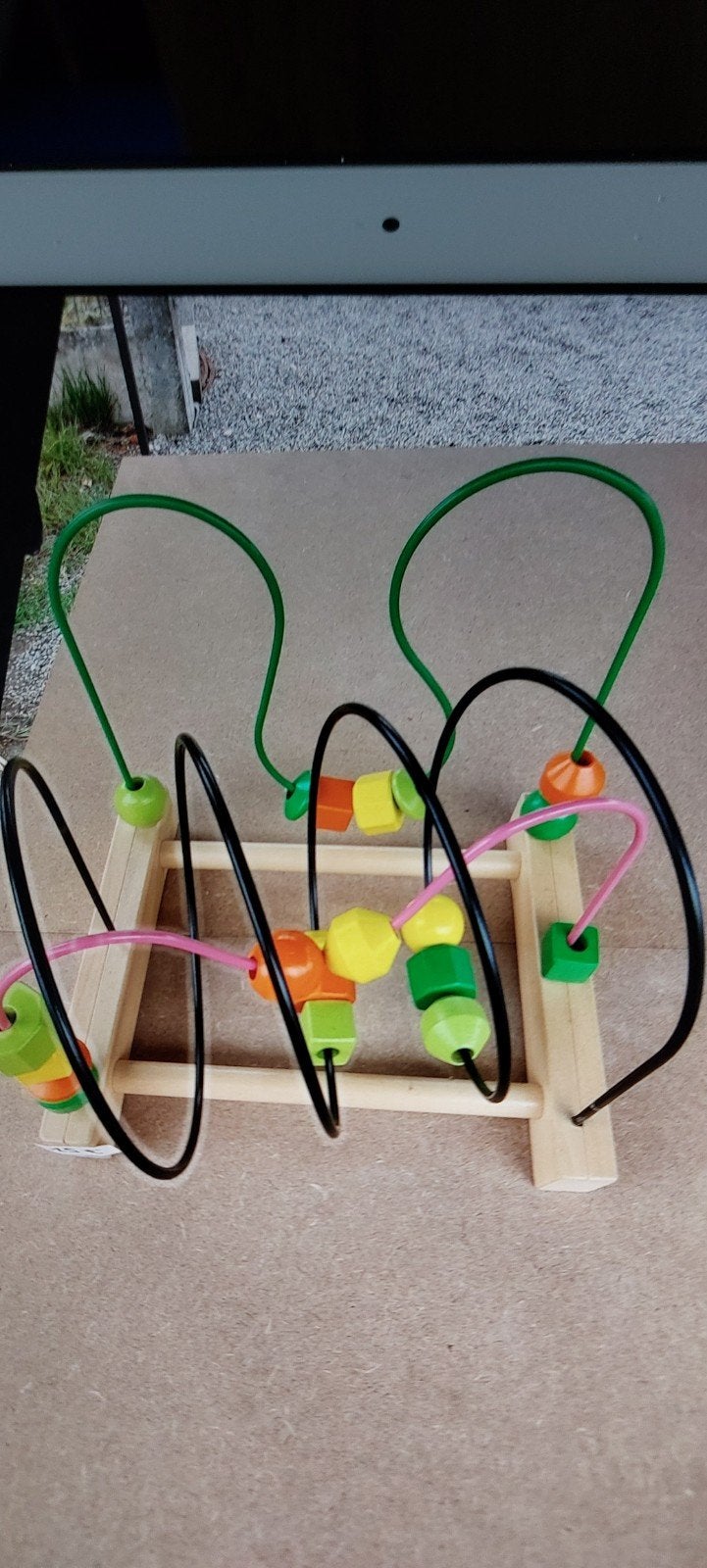 houten speelgoed, Ophalen