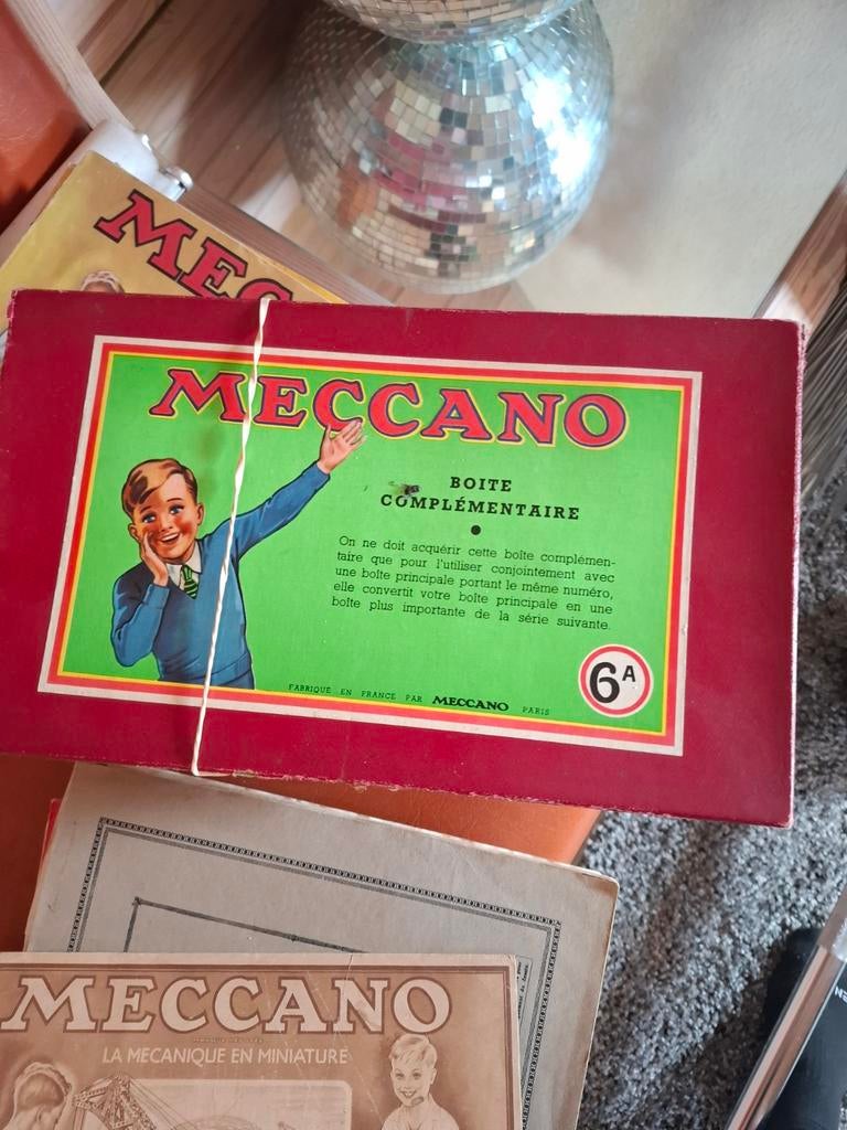 Meccano origineel in de dozen 4 stuks, Antiek en Kunst, Ophalen