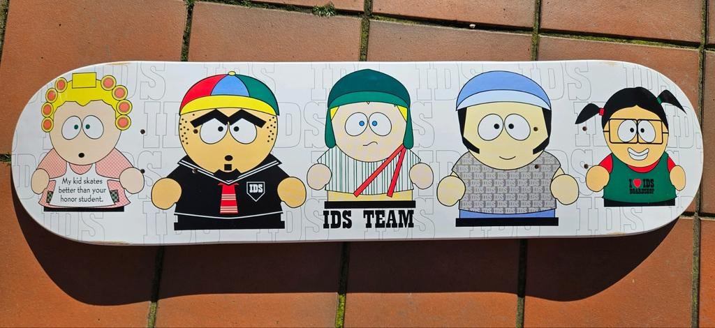 Skate deck southpark, Enlèvement