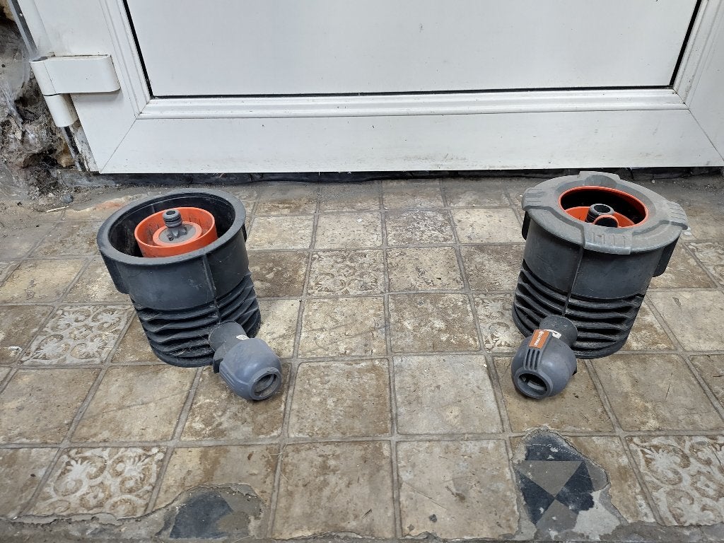 Aansluitstukken voor ondergrondse tuinslang, Jardin & Terrasse, Tuyaux d'arrosage, Enlèvement, Comme neuf, Raccords tuyau d'arrosage