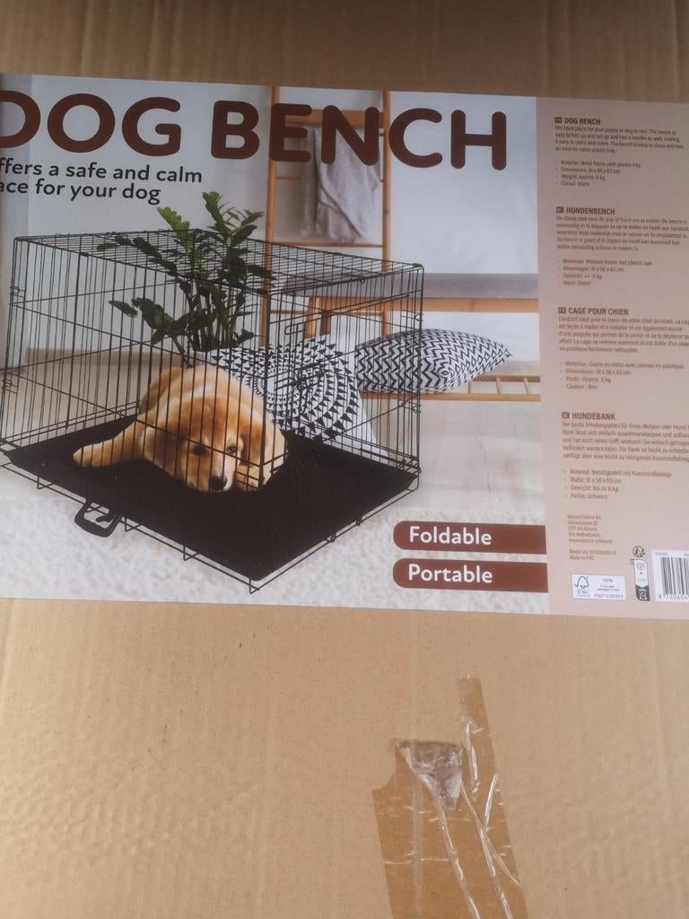 Cage de transport pour chiens.neuve., Enlèvement