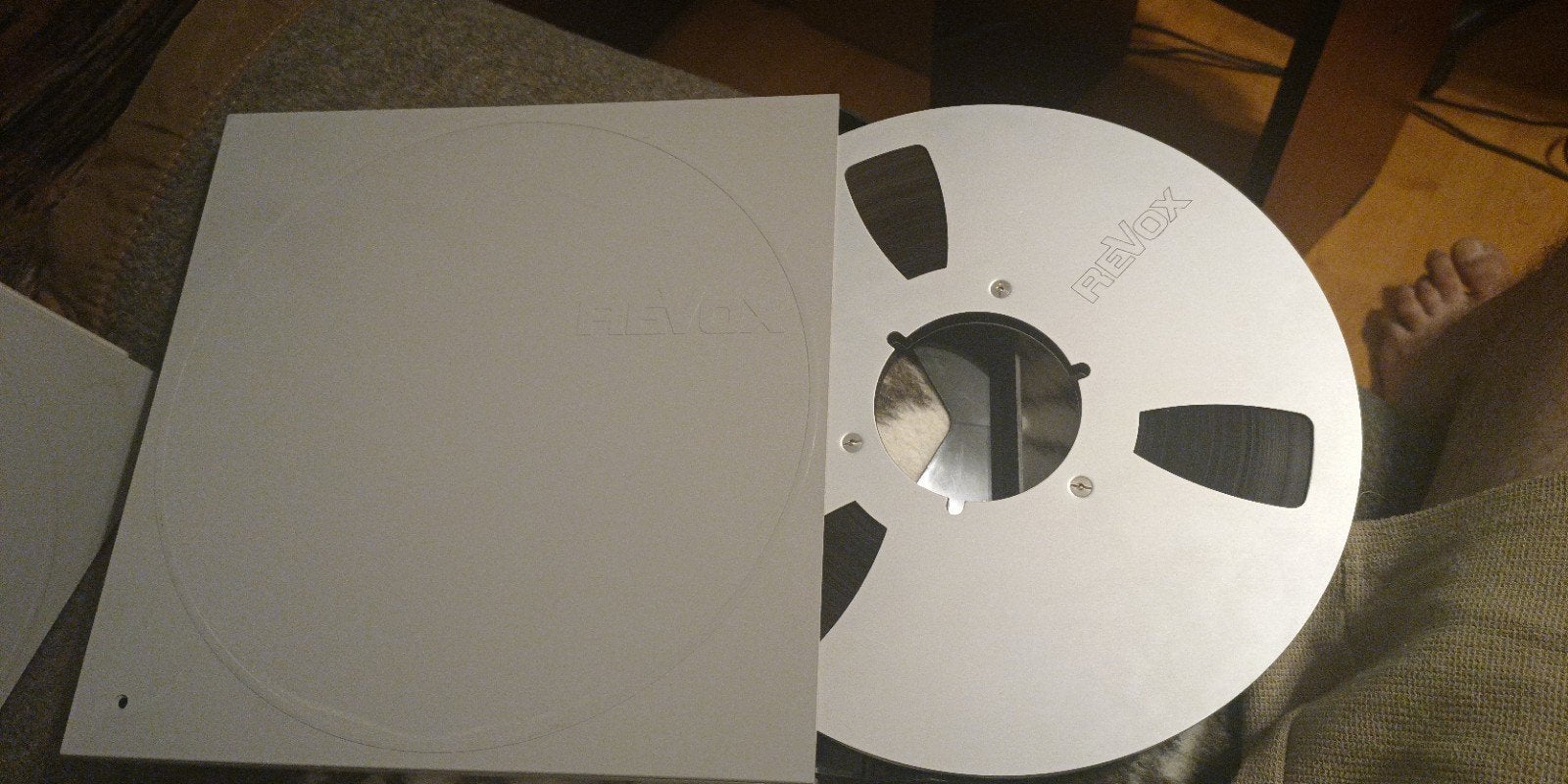 revox bobines 26 cm, Audio, Tv en Foto, Bandrecorder, Ophalen