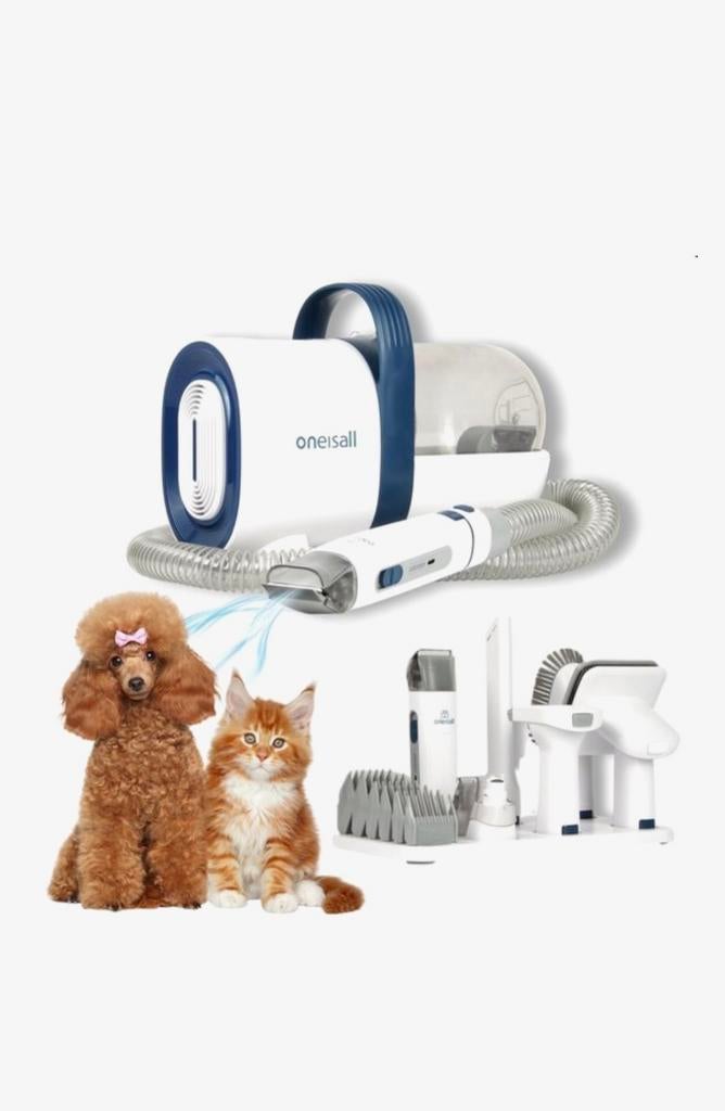 oneisall Honden en katten tondeuze met stofzuiger (nieuw), Dieren en Toebehoren, Katten-accessoires, Nieuw, Ophalen