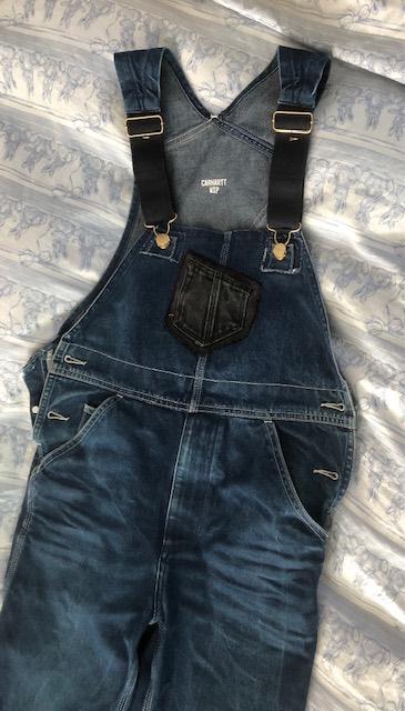 salopette Carhartt WIP - maat 27/32, Enlèvement ou Envoi, Carhartt, W32 (confection 46) ou plus petit, Porté