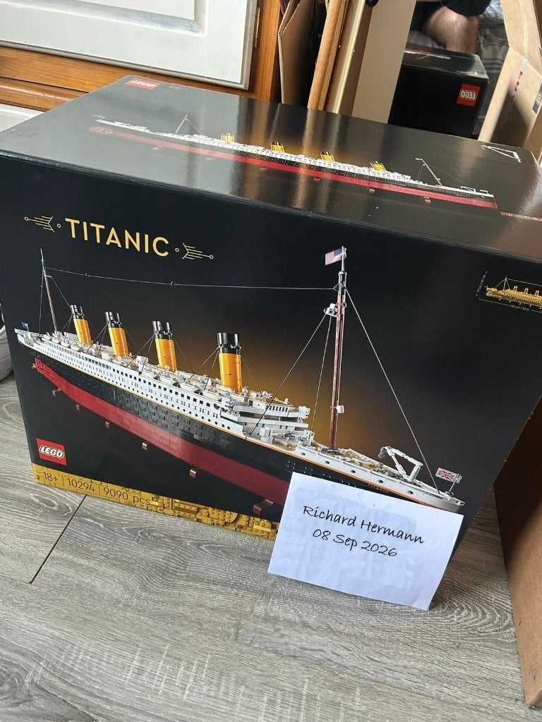 LEGO Icons Titanic (Set 10294), Enfants & Bébés, Neuf, Enlèvement ou Envoi, Lego, Ensemble complet