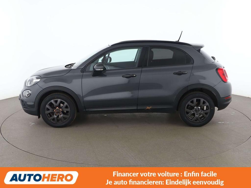 Fiat 500X 1.0 Turbo 120th (année de construction 2019), Autos, Fiat, Argent ou Gris, Euro 6, Boîte manuelle, Noir