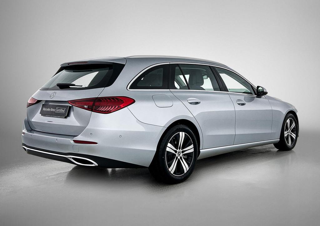 Mercedes-Benz C-Klasse 220 D Break Luxury Line Dodehoekassis, Argent ou Gris, 1800 kg, 5 portes, Automatique