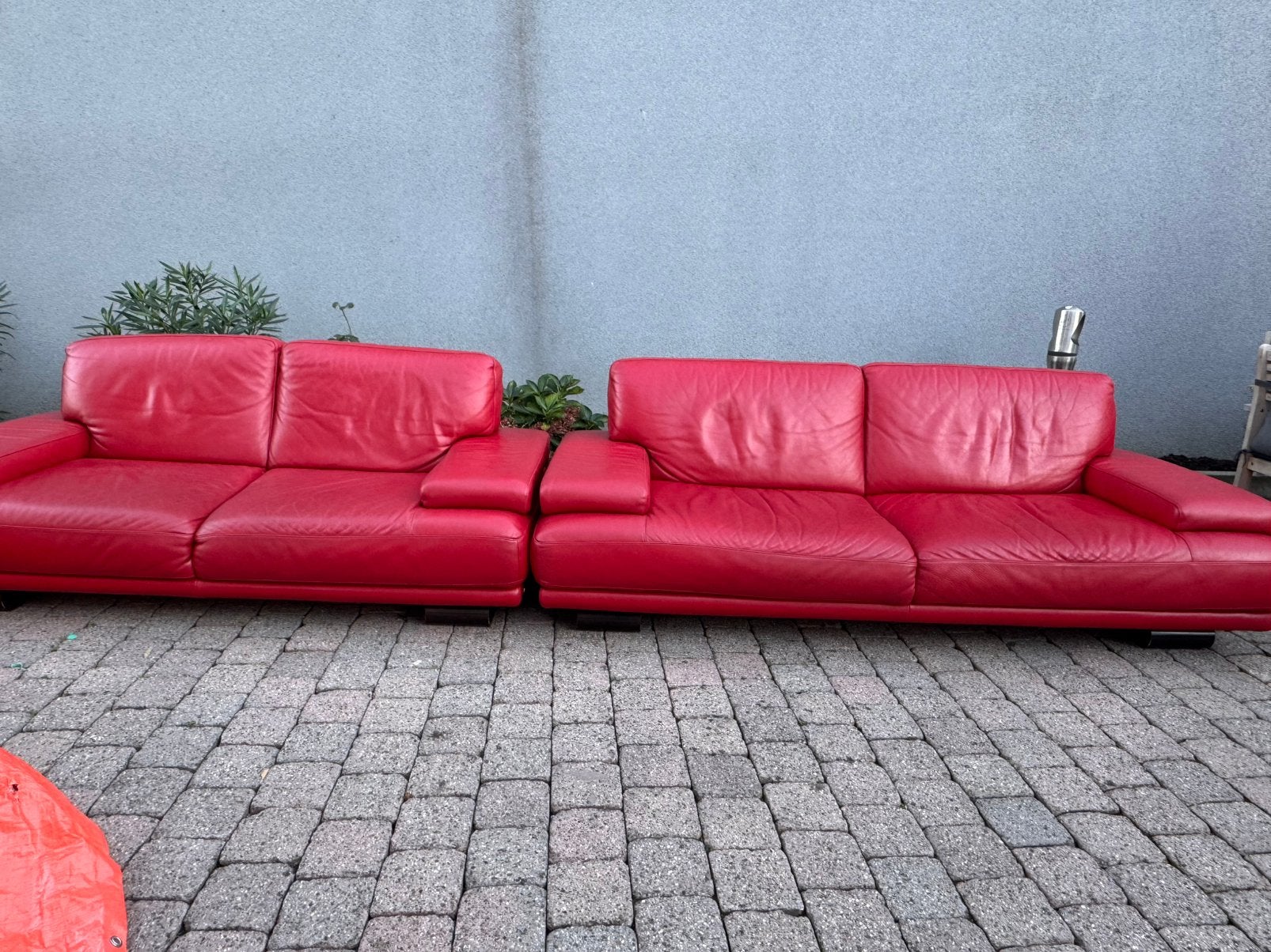 Zetel 3+2  Natuzzi prijs 200, Huis en Inrichting, Ophalen, Zo goed als nieuw