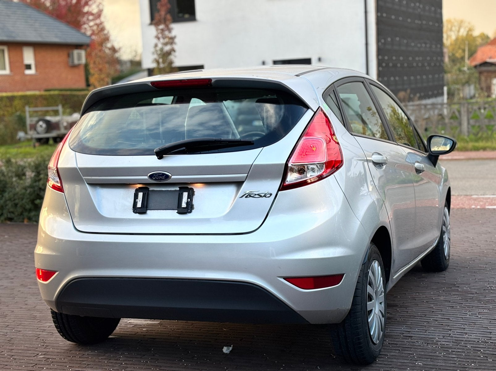 Ford Fiesta 1.2 2015 5Deurs 2 jr blanco Gekeurd voor verkoop, Auto's, Bluetooth, Euro 5, Zwart, Handgeschakeld