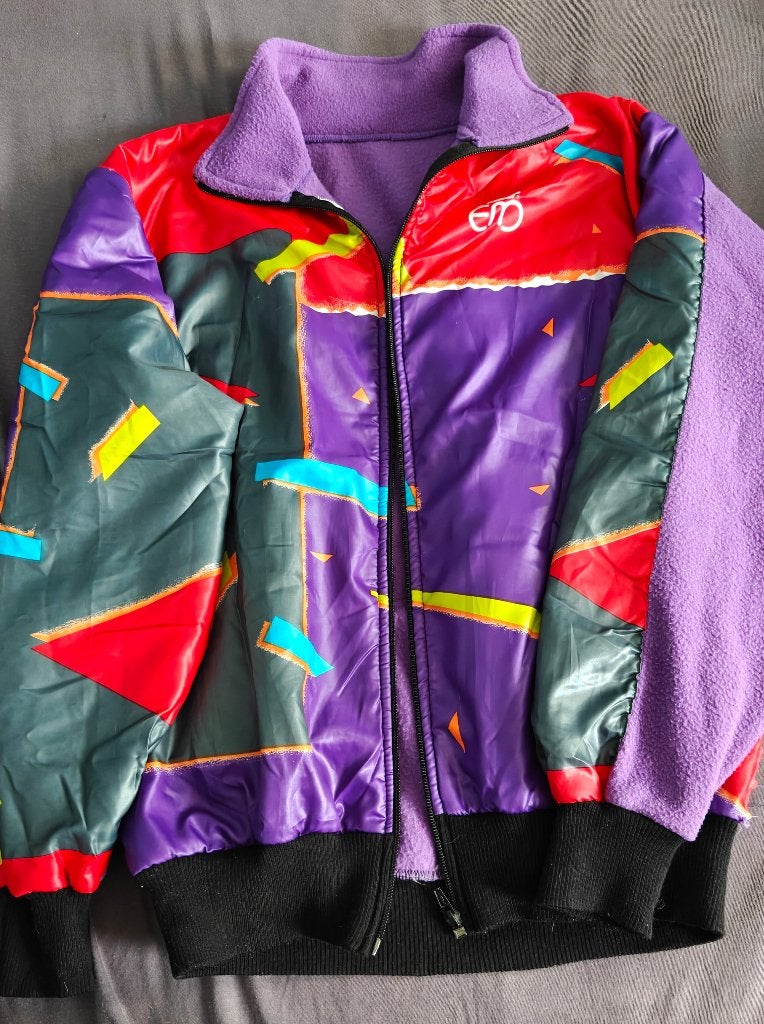 Trainingsvest retro, Vêtements | Hommes, Général, Comme neuf, Enlèvement, Multicolore