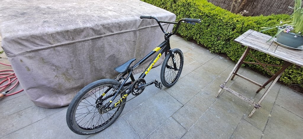 Race bmx meybo, Fietsen en Brommers, Ophalen, Gebruikt, Velgrem, Meybo