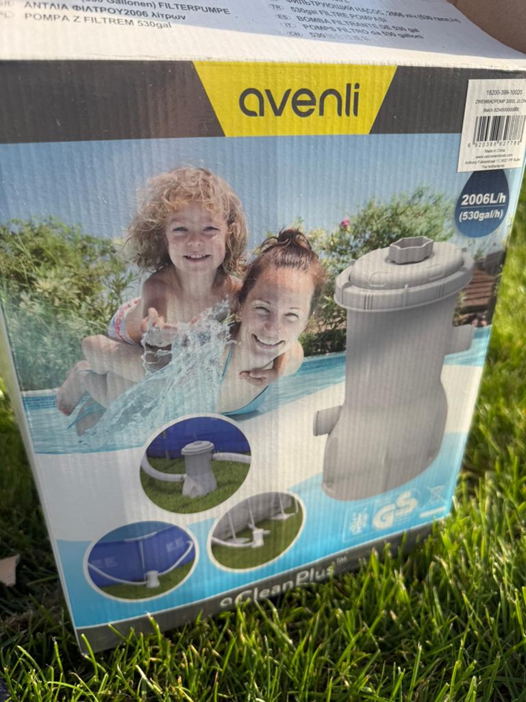 Avenli Zwembad pomp, Ophalen, Zo goed als nieuw