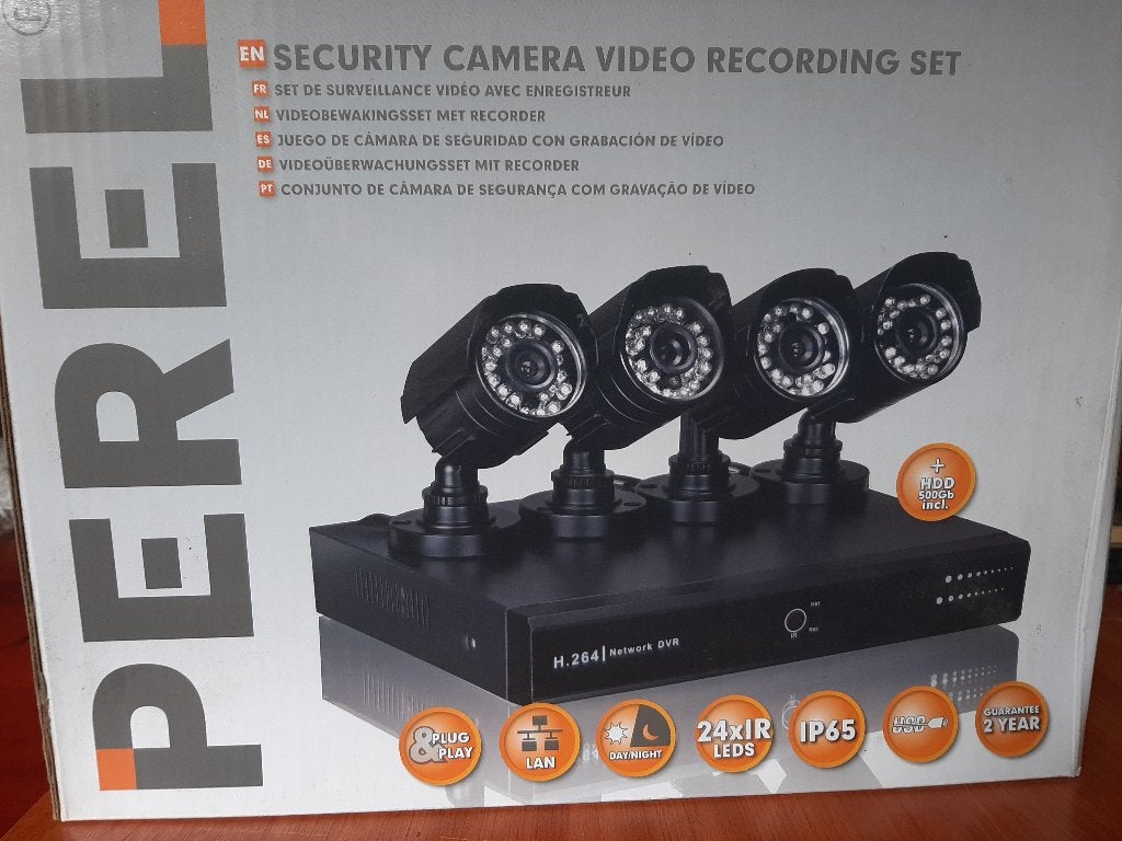 camera bewaking met recorder, Ophalen, Nieuw