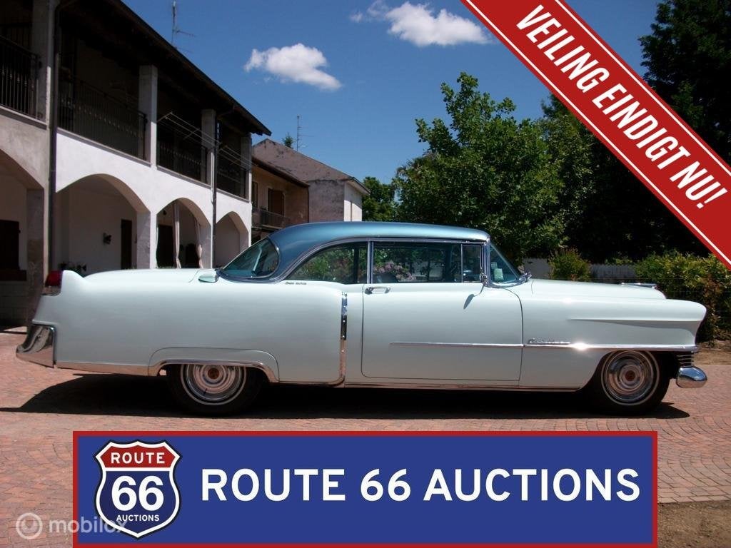 Cadillac Coupe de Ville | Route 66 Auctions, Auto's, Cadillac, Zwart, Bedrijf, Handgeschakeld