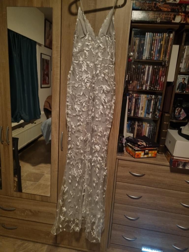Feestkleed, Kleding | Dames, Gelegenheidskleding, Ophalen of Verzenden, Wit