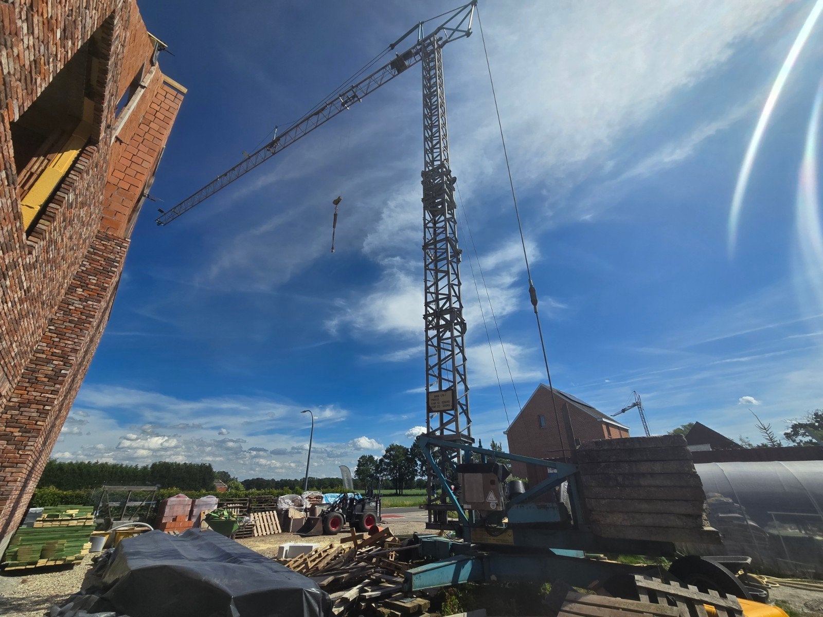 Bouwkraan Vicario Grue 170/7, Bricolage & Construction, Enlèvement