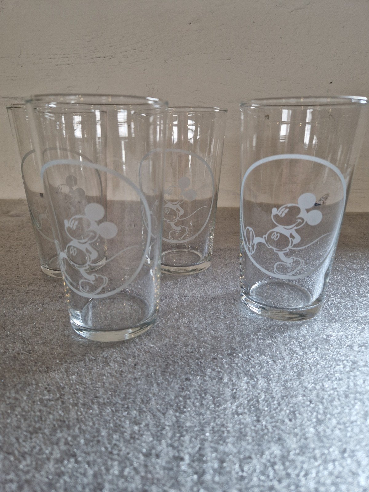 Mickey Mouse longdrink glazen, Ophalen of Verzenden
