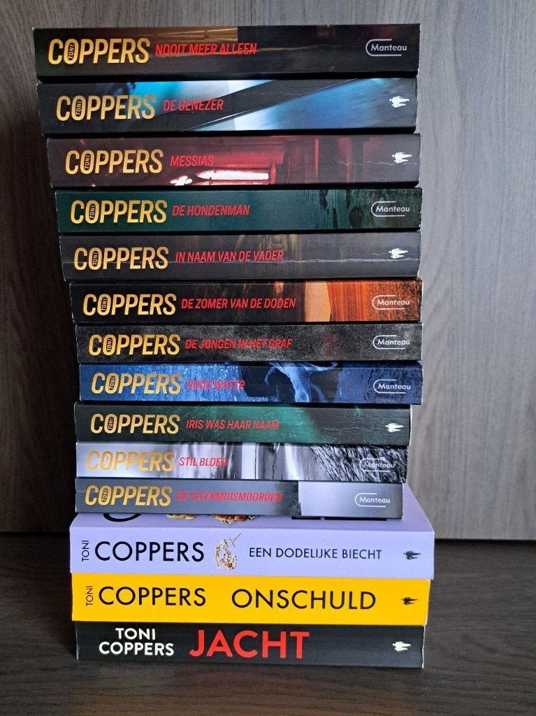 boeken te koop, Livres, Thrillers, Enlèvement ou Envoi, Comme neuf, Toni Coppers, Belgique
