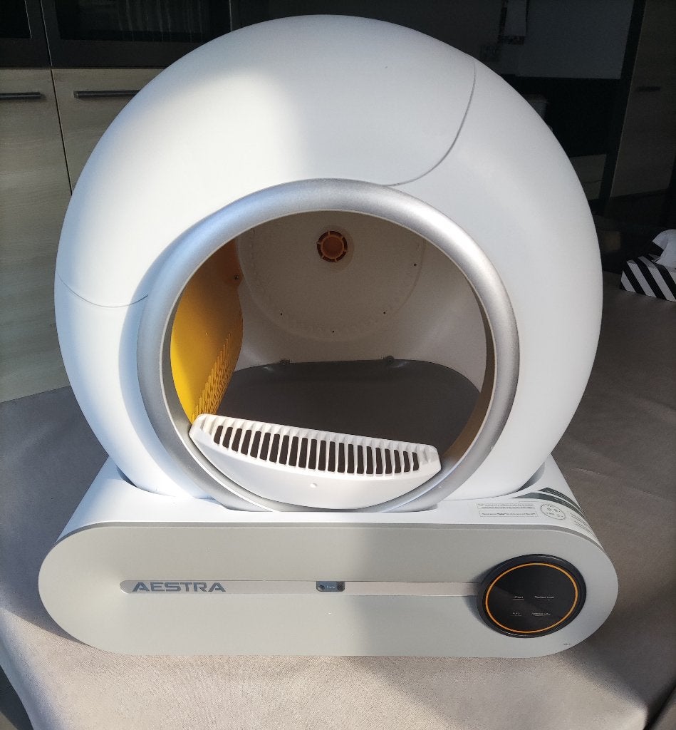 Zelfreinigende kattenbak XXL (automatisch), Animaux & Accessoires, Bacs à litière, Enlèvement, Autonettoyant, Comme neuf