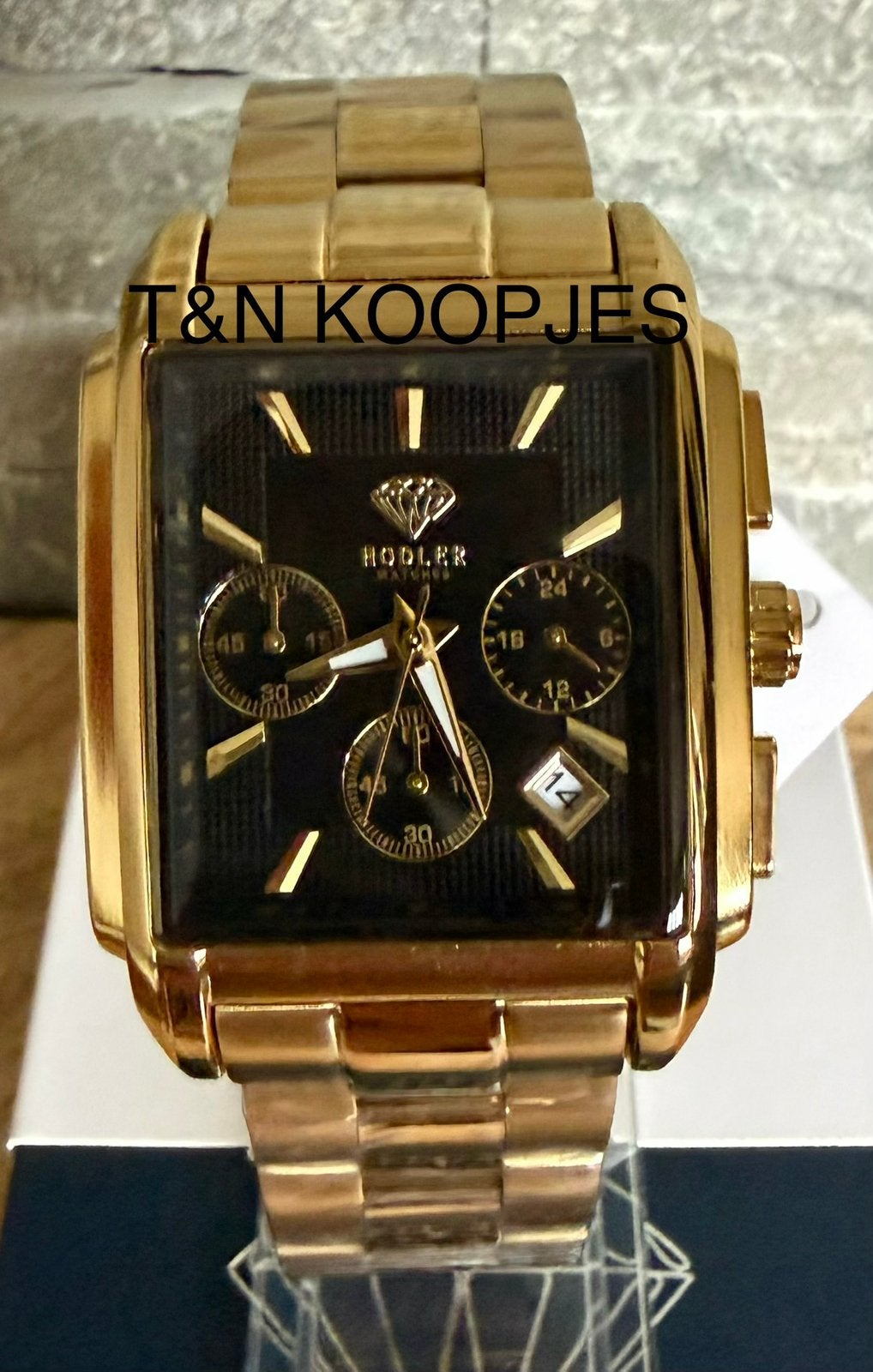 HODLER VEYTAUX CHRONO TWV 579€! 💯%NIEUW MET CERTIFICAAT, Ophalen of Verzenden, Nieuw
