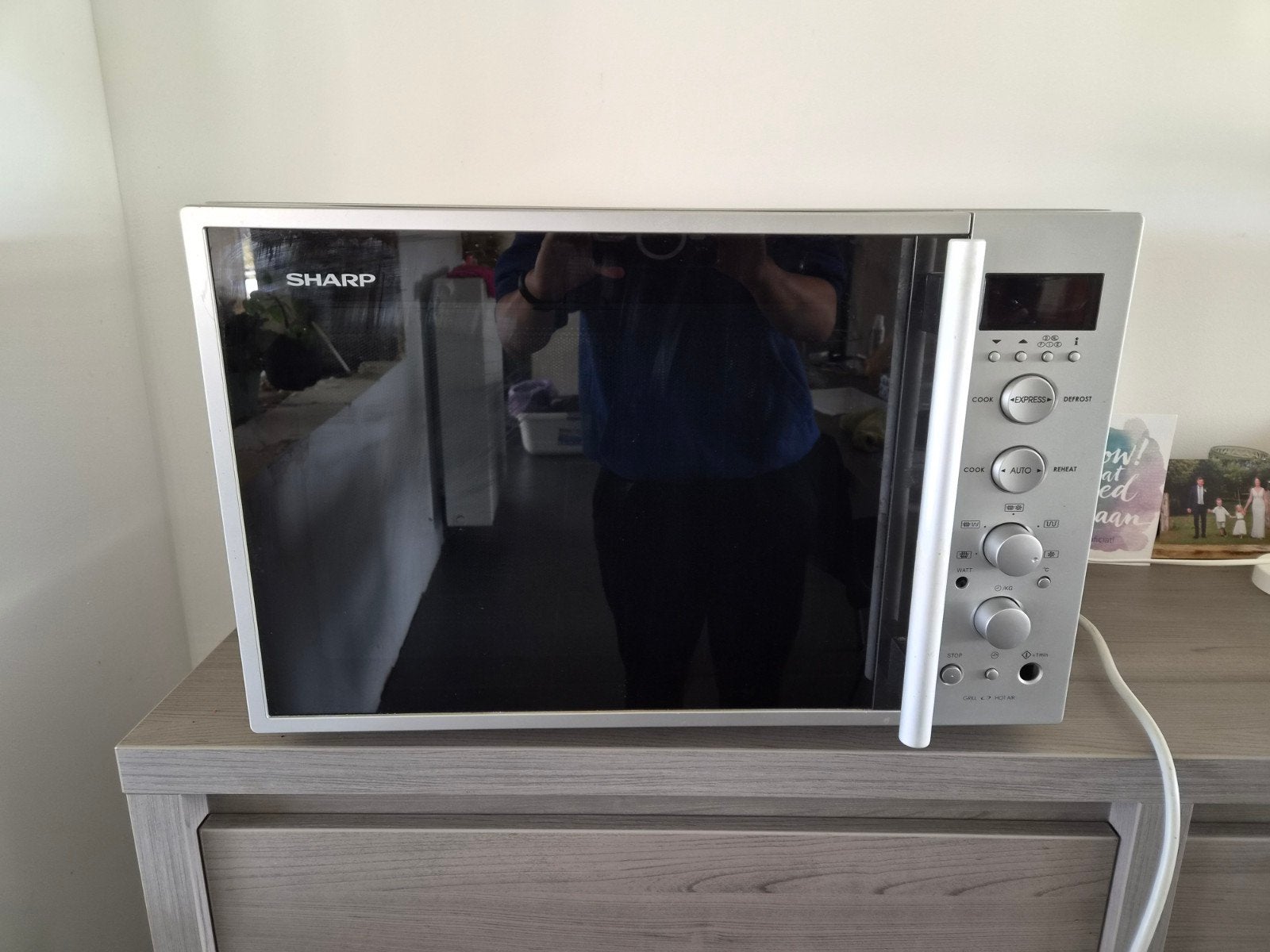 Combioven Sharp, Elektronische apparatuur, Microgolfovens, Ophalen, Gebruikt, Grill, Draaiplateau