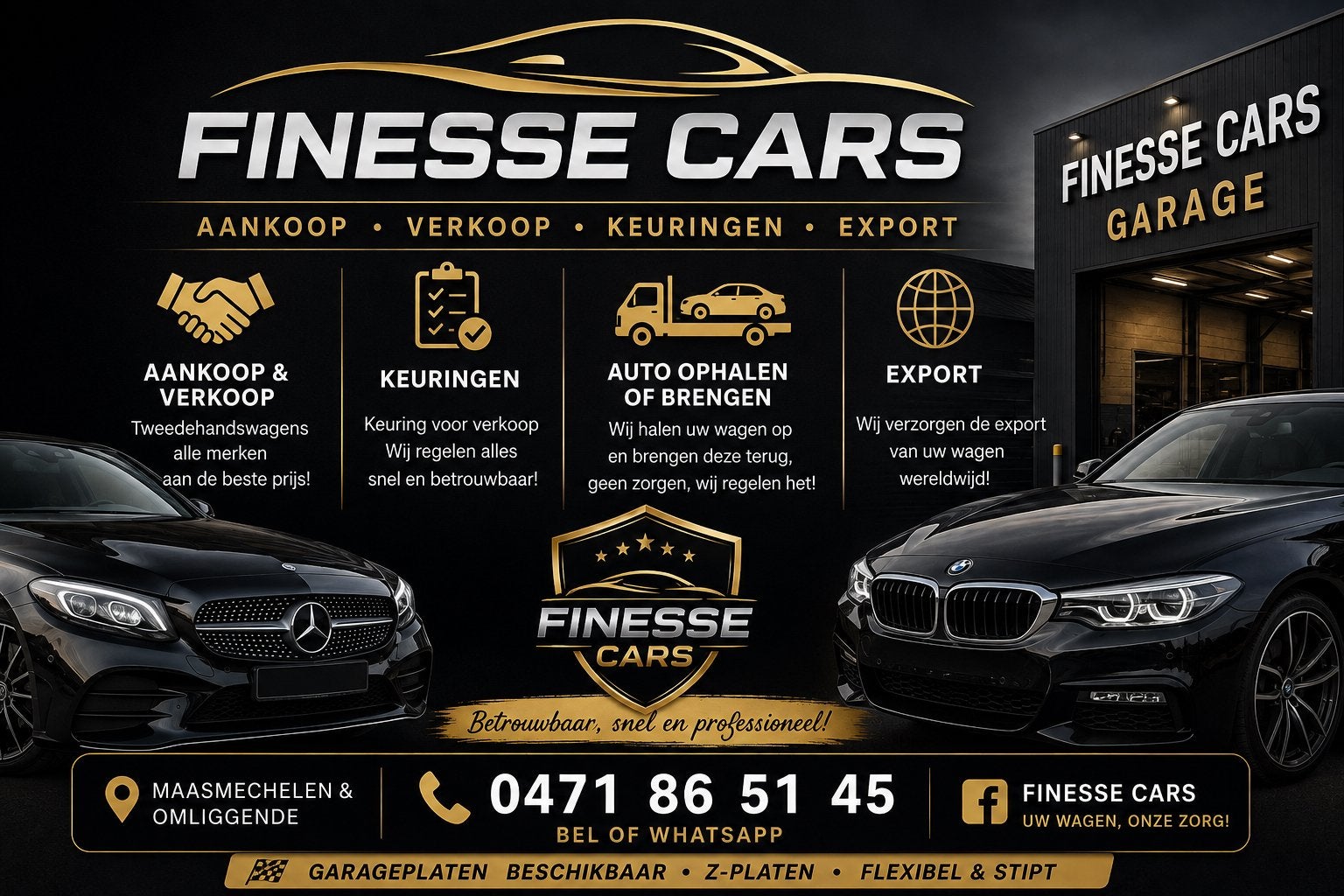 Z-platen Garageplaten & Keuringen – Regio Limburg, Enlèvement