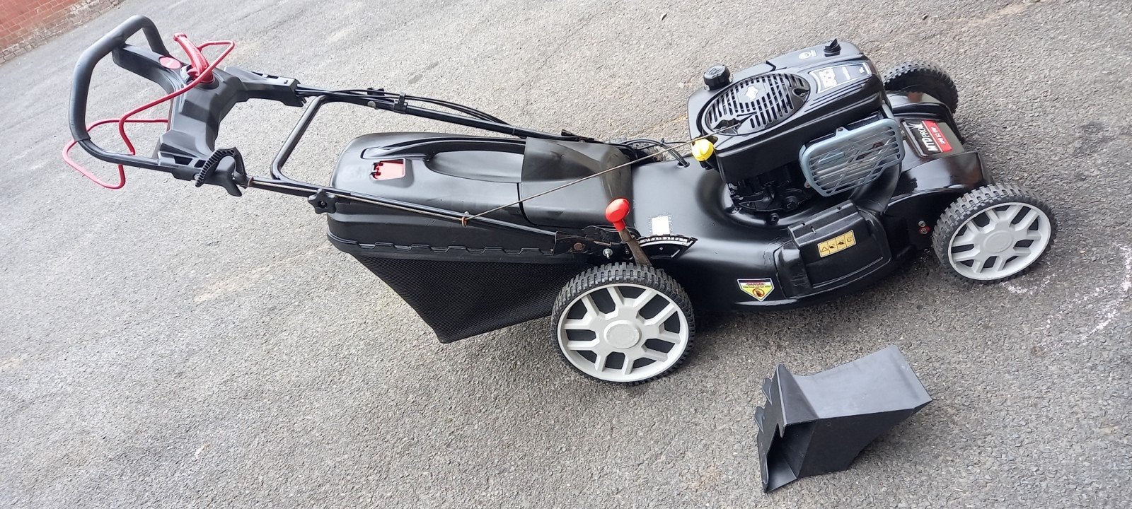 MTD PROFESSIONELE ( MULCHER) ZELFTREKKER BENZINE GRASMAAIER, Ophalen of Verzenden, Opvangbak