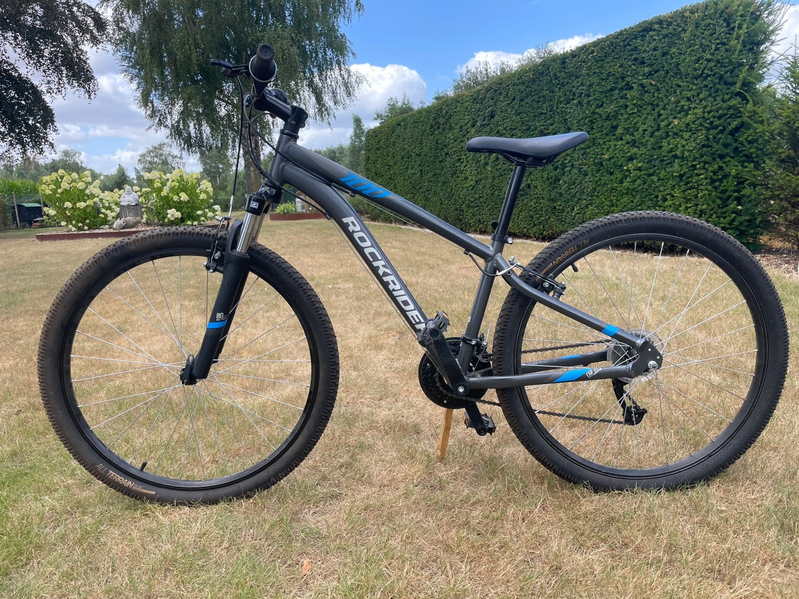 Moutainbike rockrider st100 sport trail, Fietsen en Brommers, Fietsen | Mountainbikes en ATB, Hardtail, Zo goed als nieuw, Ophalen