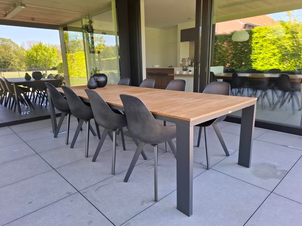Tuintafel en Stoelen trendy design, Ophalen, Aluminium
