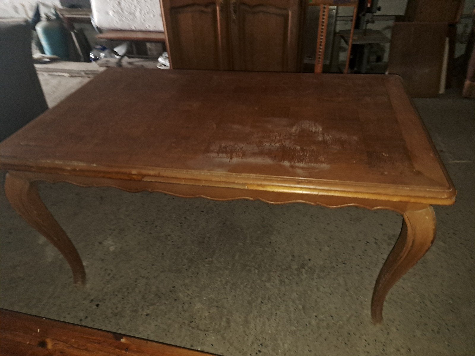 Table de salle à manger en bois, Enlèvement, Utilisé