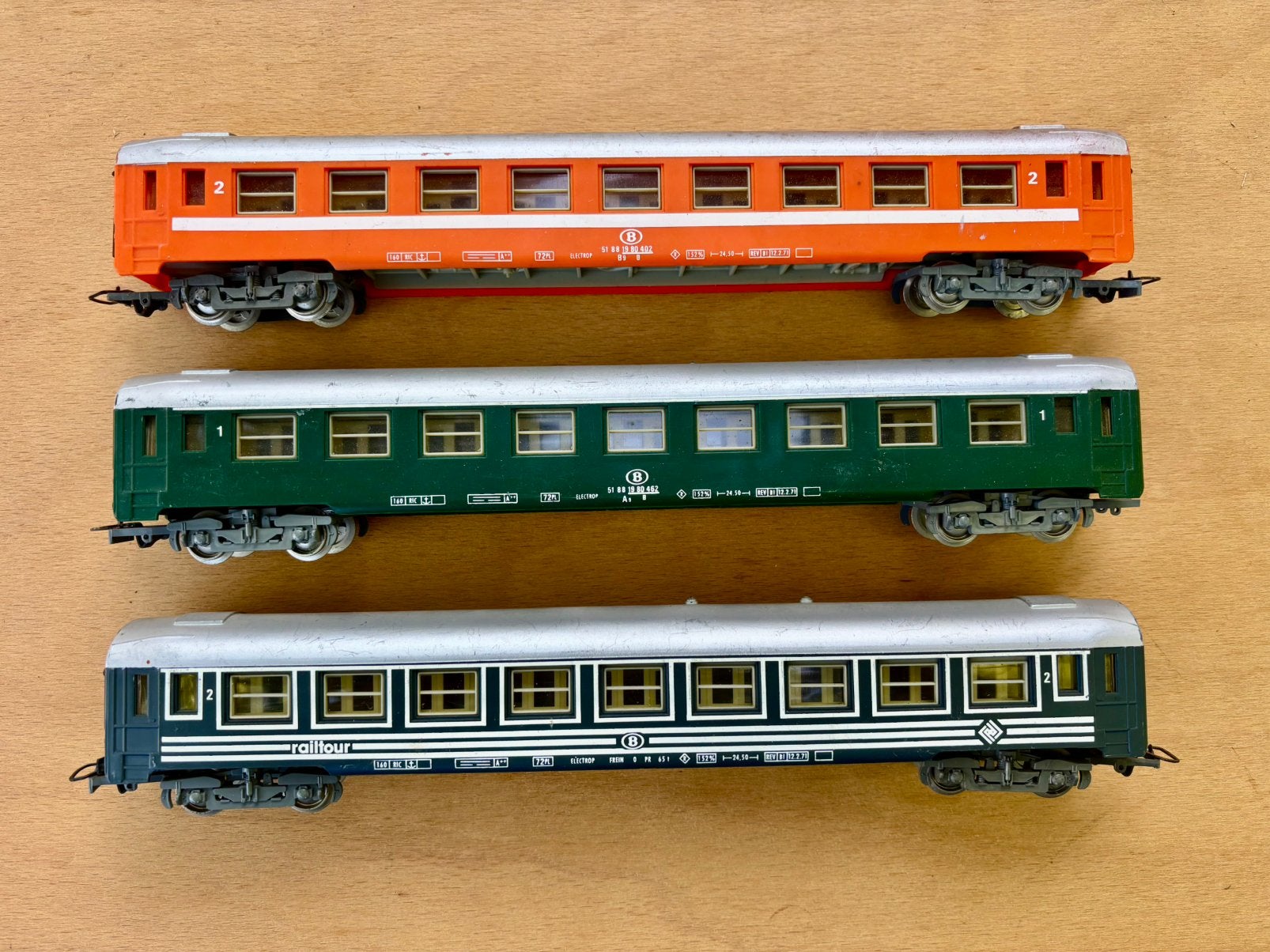 Wagons SNCB Jouef HO, Hobby & Loisirs créatifs, Trains miniatures | HO, Enlèvement ou Envoi, Comme neuf, Jouef