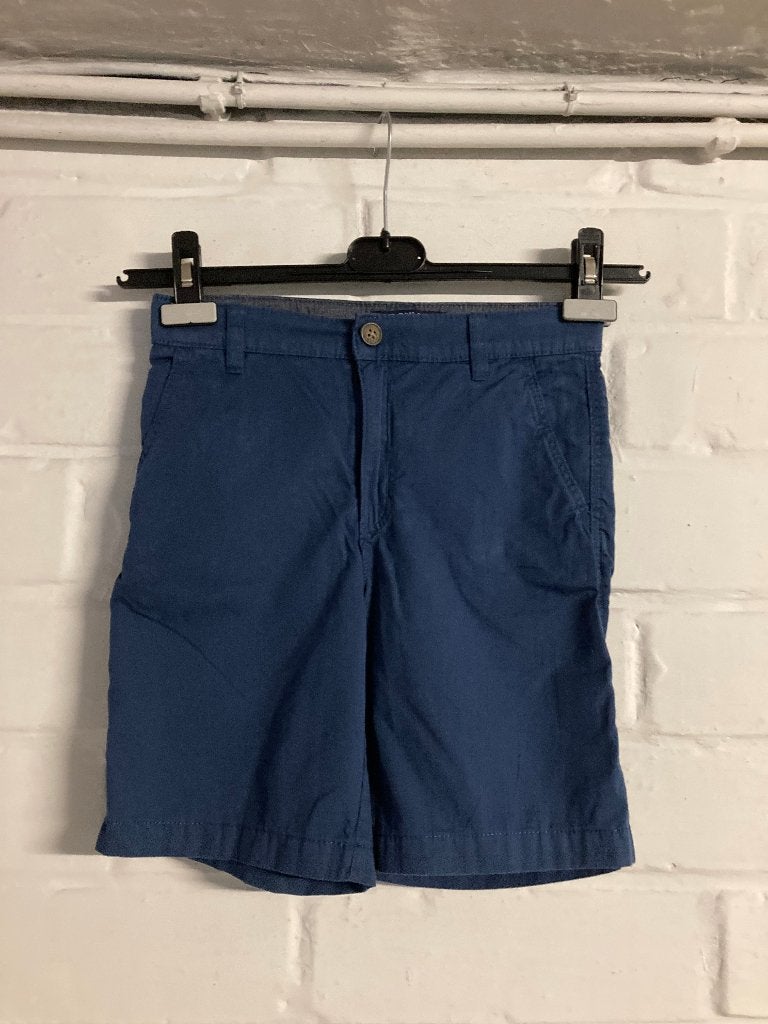 Blauw korte broek, H&M, maat 140, 10 jaar, Broek, H&M, Ophalen of Verzenden, Zo goed als nieuw