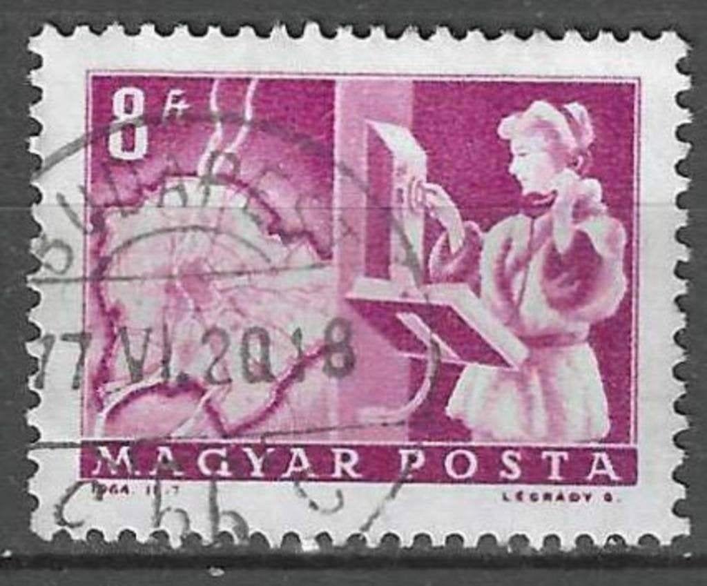 Hongrie 1963-1972 - Yvert 1575 - Série en cours (ST), Envoi, Affranchi
