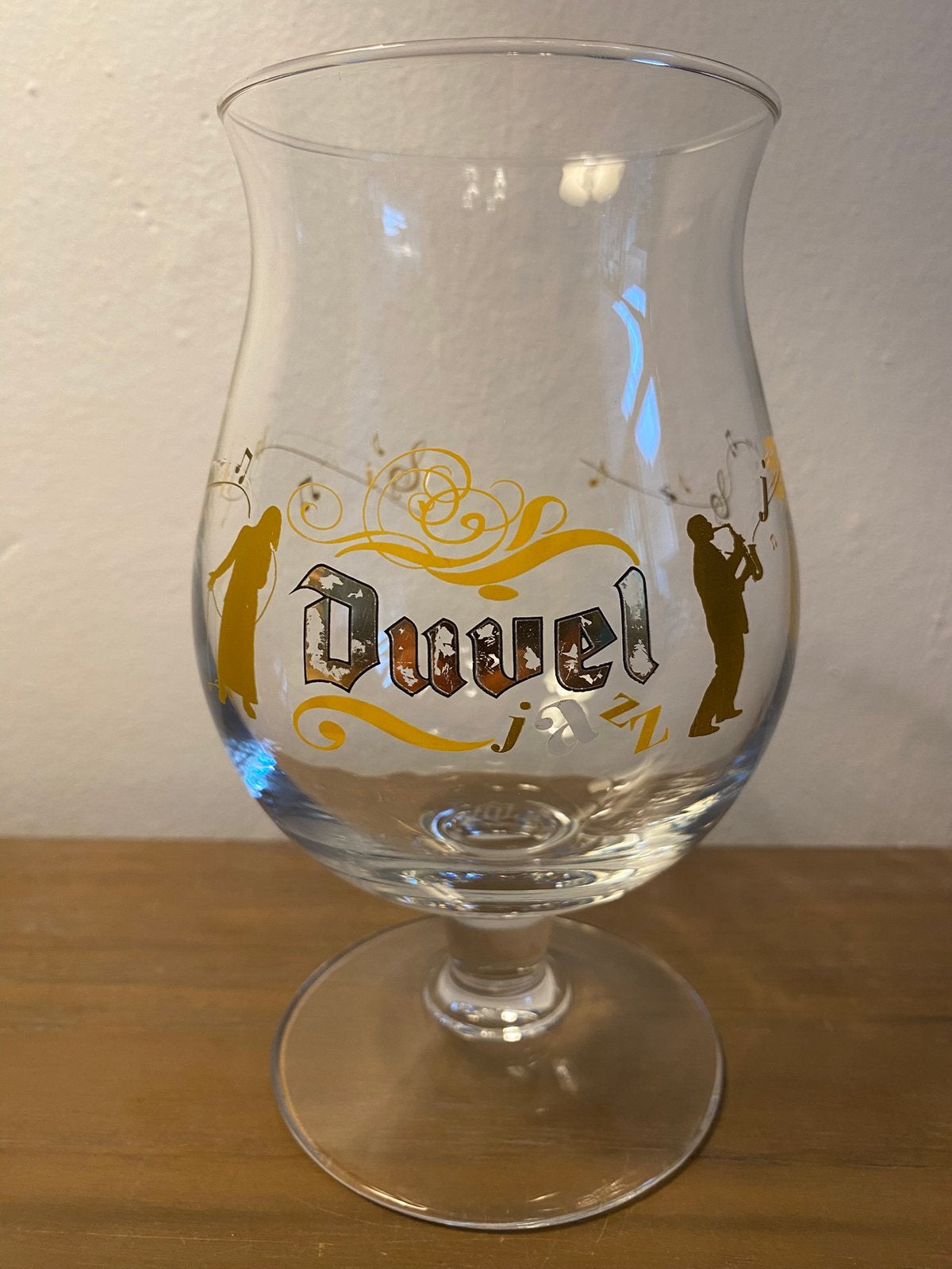 Duvel glas Gent Jazz, Verzamelen, Ophalen, Gebruikt, Duvel
