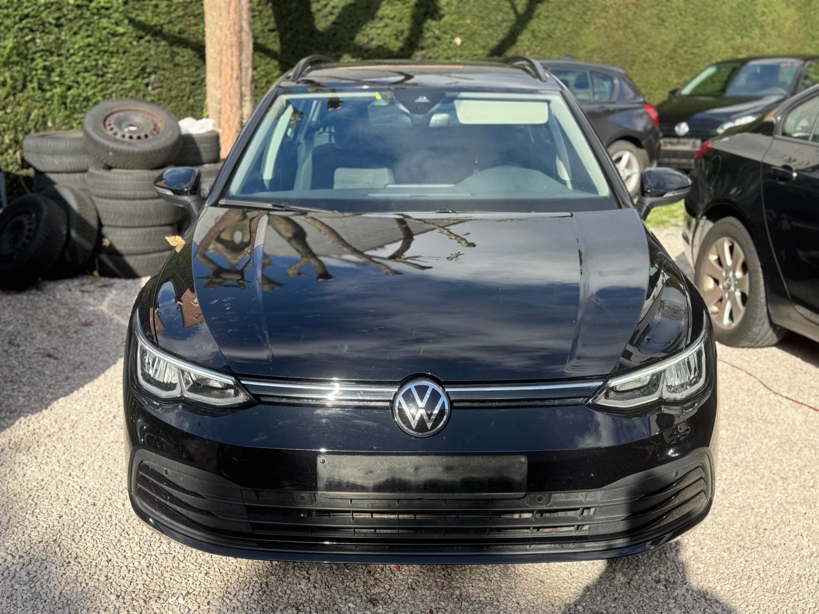 Golf 8 2.0 TDI DSG - 2021*AUTOMAAT*Navi*ACC*ZEER PROPER!, Auto's, Dealer onderhouden, Stof, Euro 6, Zwart