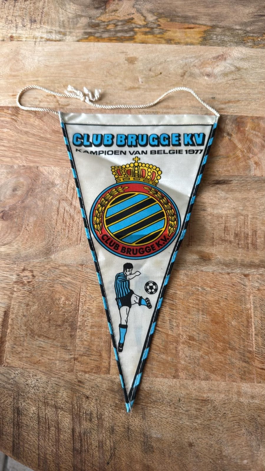 Wimpel Club Brugge 1997, Divers, Drapeaux & Banderoles, Enlèvement ou Envoi, Comme neuf