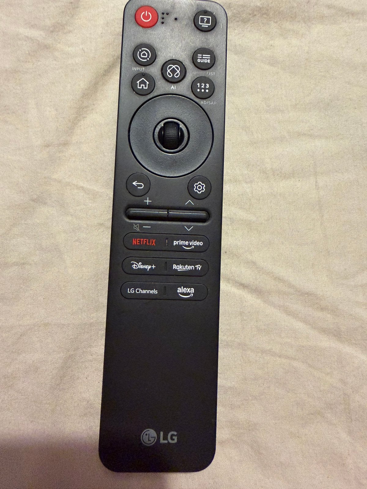 LG, Audio, Tv en Foto, Afstandsbedieningen, Ophalen, Zo goed als nieuw, Origineel, Tv