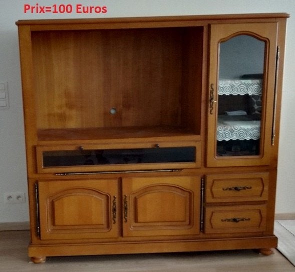 Meuble  de séjour, bois massif, Enlèvement, Comme neuf