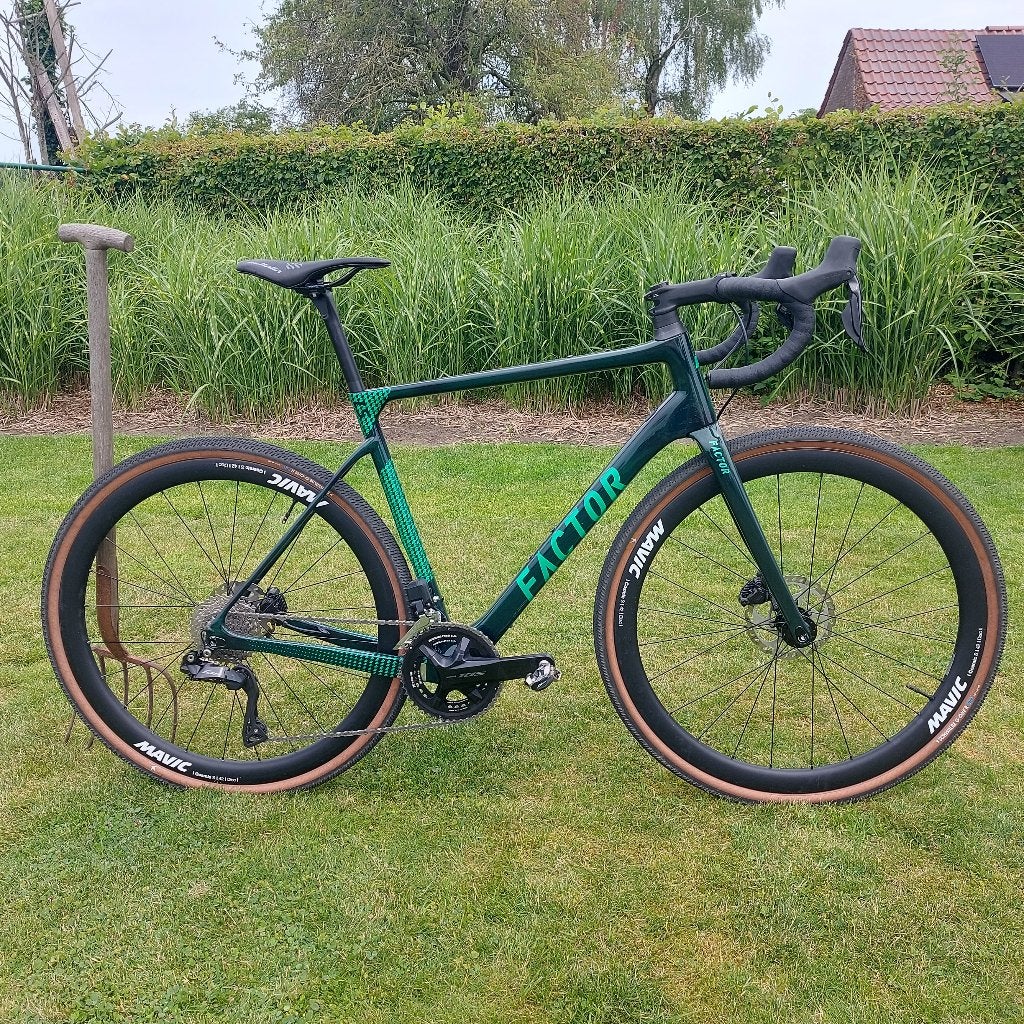 Factor LS gravel maat 56, Fietsen en Brommers, Fietsen | Racefietsen, 28 inch, Carbon, Heren, Nieuw