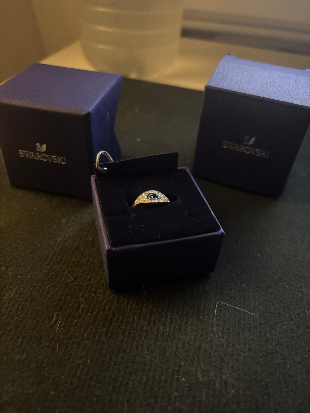 Parure Swarovski Evil Eye – Bague et bracelet, Enlèvement, Neuf