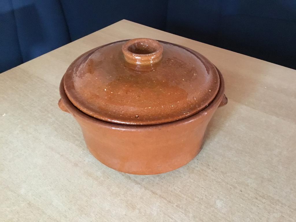 Pot terre cuite, Enlèvement, Utilisé