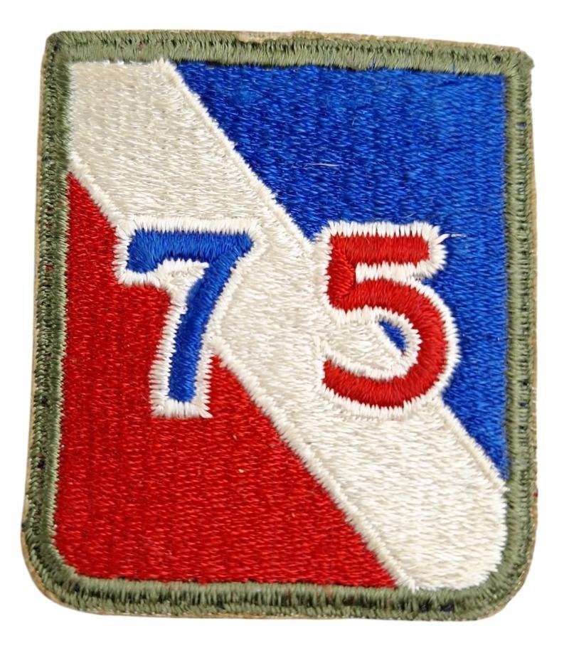 us ww2 75 th infantry division patch, Ophalen of Verzenden