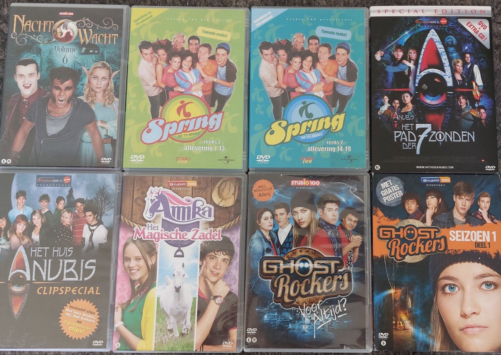 Dvd's Nachtwacht Spring Amika, Enlèvement ou Envoi