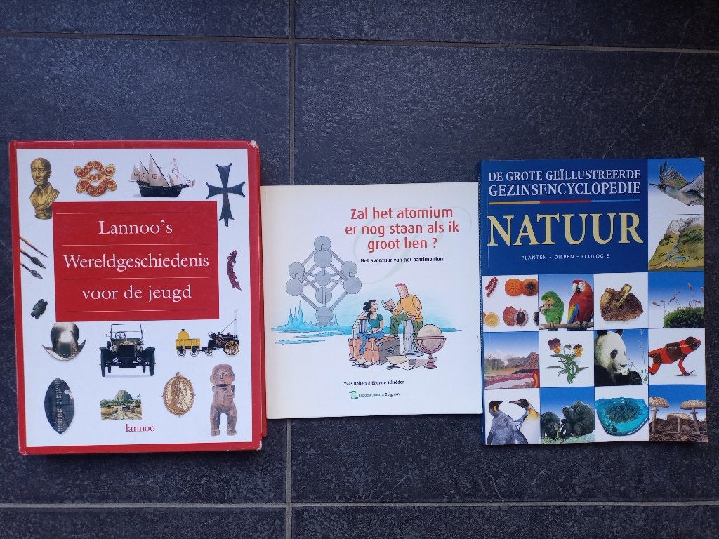 3 MOOIE BOEKEN OVER GESCHIEDENIS EN NATUUR prima staat, Boeken, Ophalen of Verzenden, Zo goed als nieuw