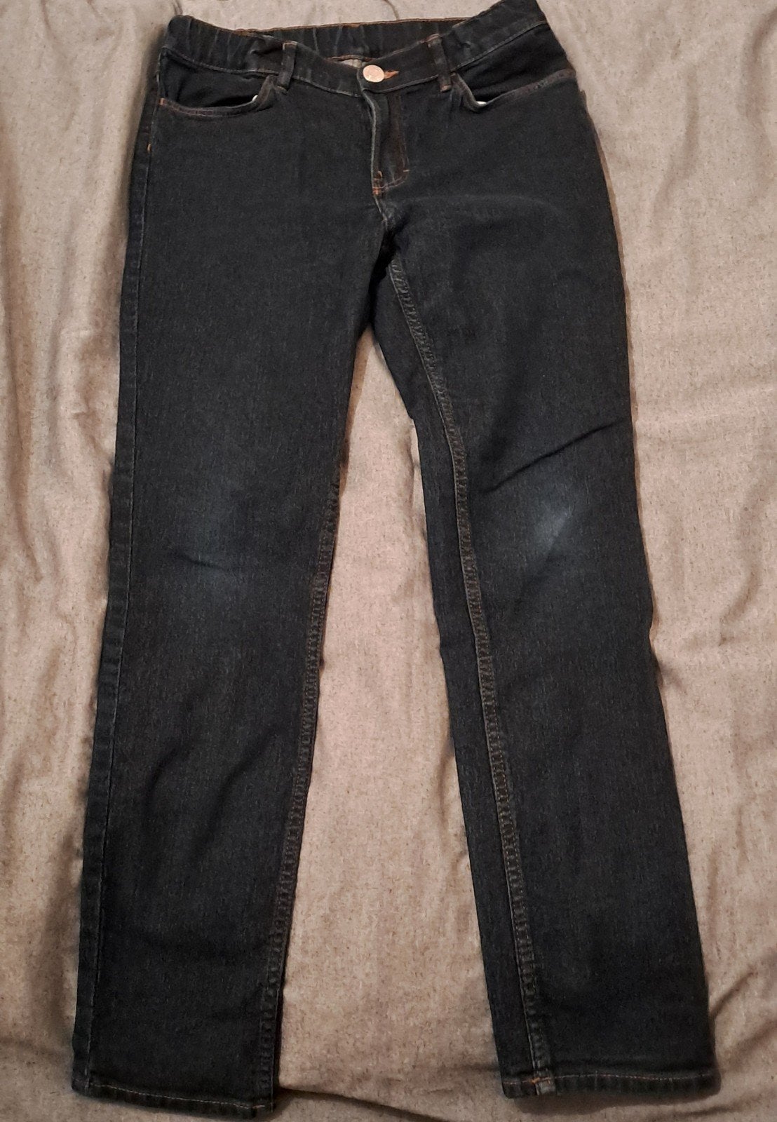 { Jeansbroek ( maat 164), Broek, H&M, Ophalen of Verzenden, Zo goed als nieuw