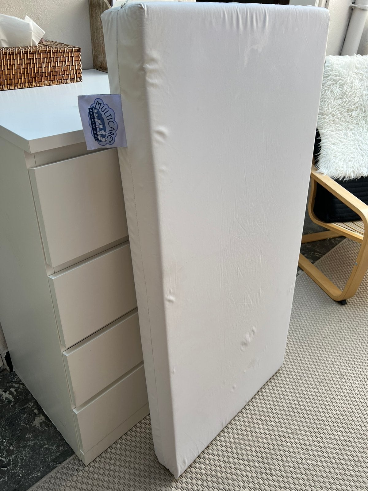 Matelas pour lit de voyage, Enfants & Bébés, Berceaux & Lits, Enlèvement, Utilisé, Autres types
