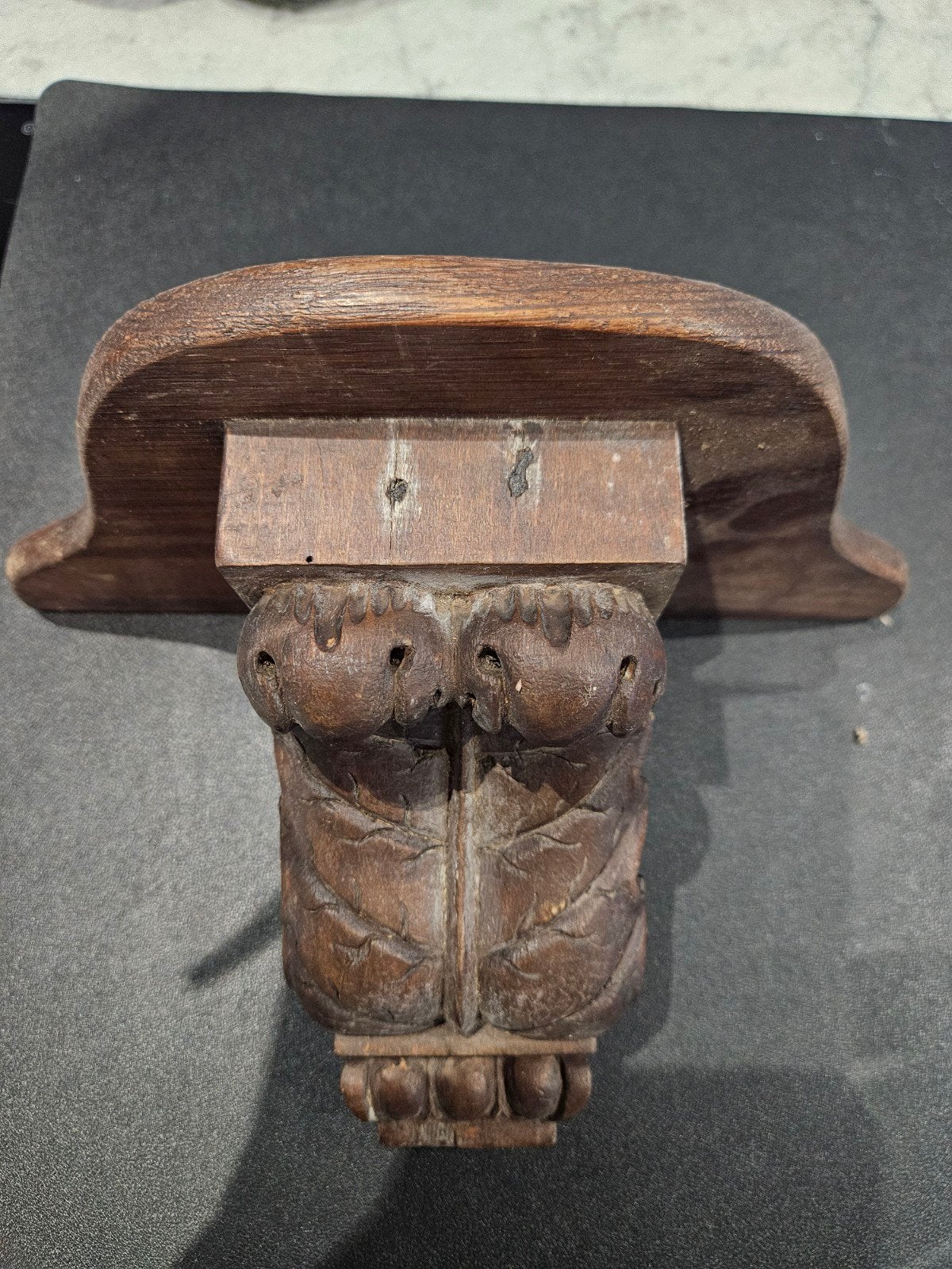 Antieke houten console, Ophalen of Verzenden